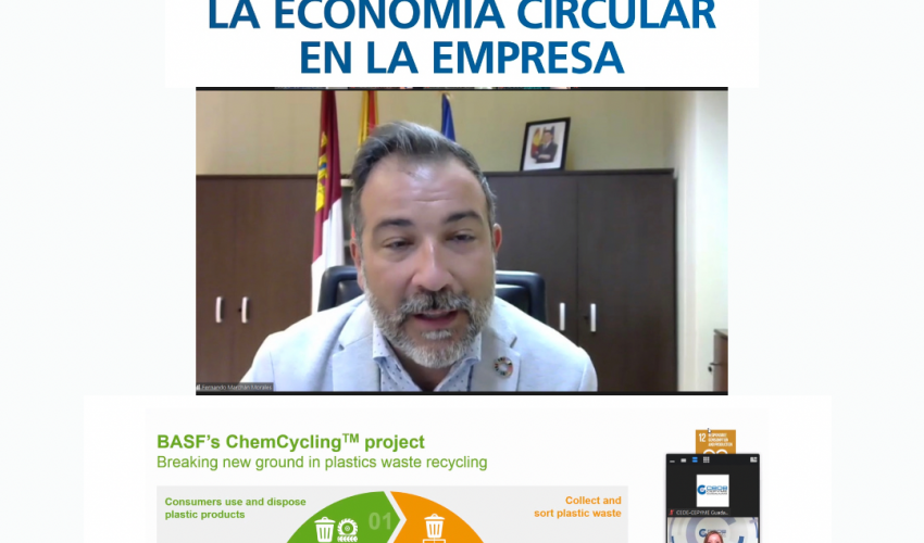 Gran �xito del webinar sobre la Econom�a Circular en la Empresa organizada por CEOE-CEPYME Guadalajara