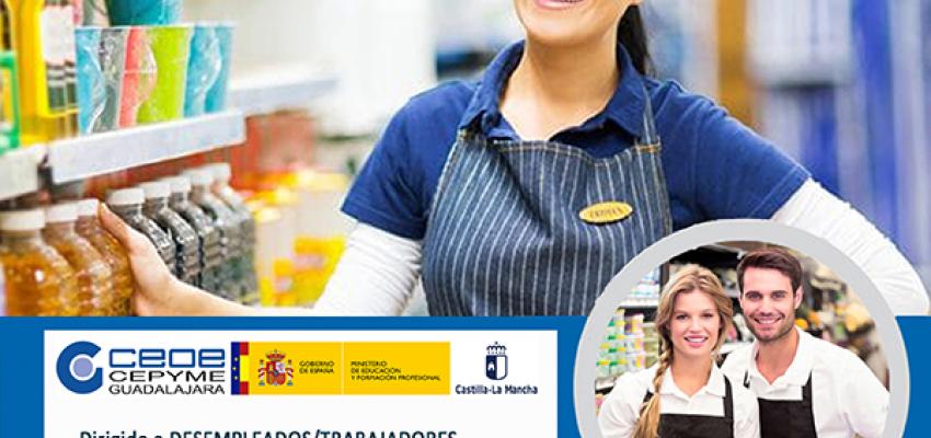 CEOE-CEPYME Guadalajara abre el plazo de inscripci�n del curso gratuito de actividades auxiliares de comercio