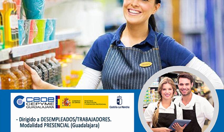 CEOE-CEPYME Guadalajara abre el plazo de inscripci�n del curso gratuito de actividades auxiliares de comercio