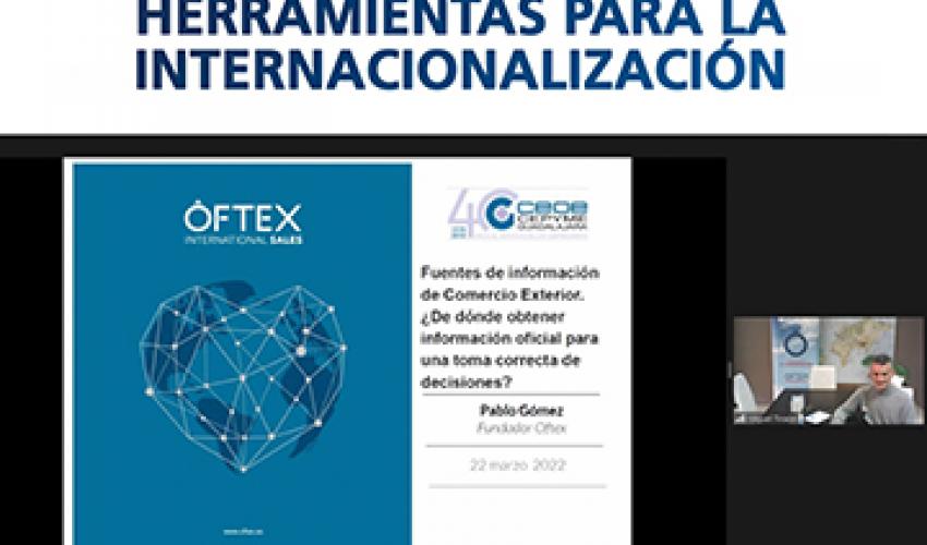 Finaliza con gran �xito de participaci�n el ciclo de jornadas de comercio exterior de CEOE-CEPYME Guadalajara 
