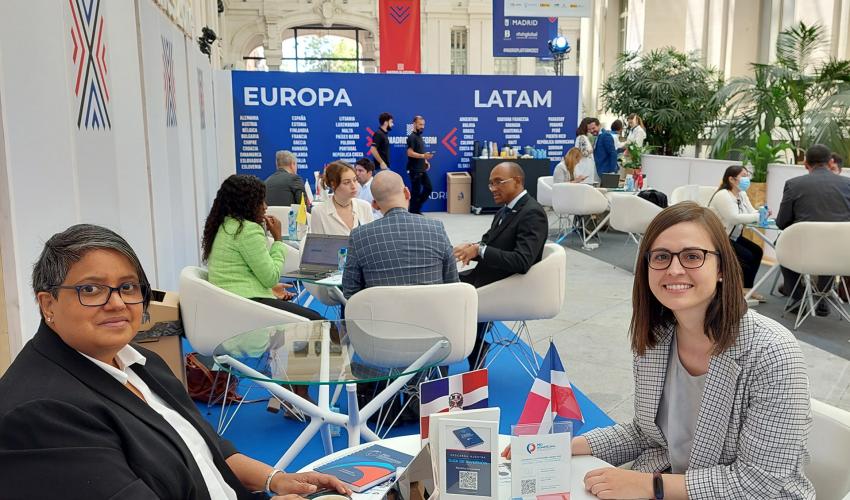Impulsa Guadalajara mantiene reuniones con representantes de distintos pa�ses en Madrid Platform 2022