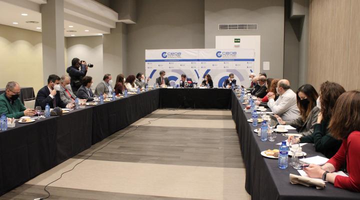 Gerardo Cuerva, presidente de CEPYME afirma en Guadalajara que la pyme contin�a sufriendo