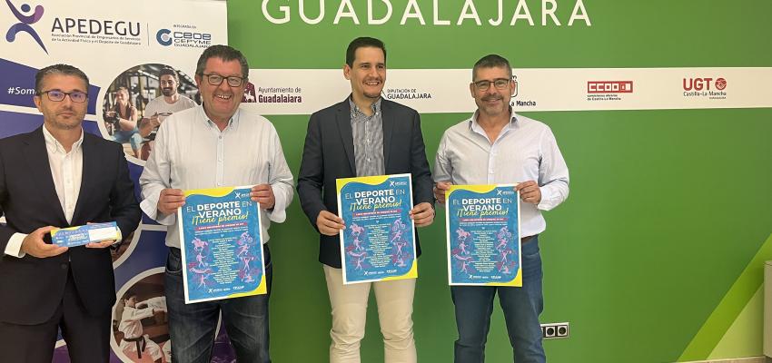 La Asociaci�n provincial de empresarios de servicios de la actividad f�sica y el deporte de Guadalajara presenta su campa�a 