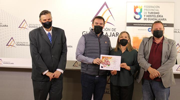 La Federaci�n provincial de Turismo y Hosteler�a de Guadalajara entrega los premios de la Ruta de la Tapa de oto�o de 2021
