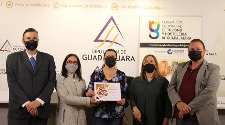 La Federaci�n provincial de Turismo y Hosteler�a de Guadalajara entrega los premios de la Ruta de la Tapa de oto�o de 2021