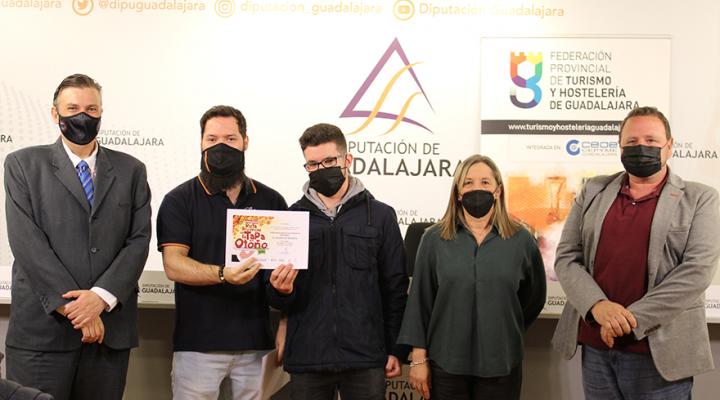 La Federaci�n provincial de Turismo y Hosteler�a de Guadalajara entrega los premios de la Ruta de la Tapa de oto�o de 2021