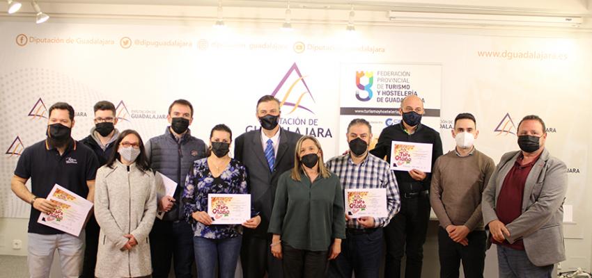 La Federaci�n provincial de Turismo y Hosteler�a de Guadalajara entrega los premios de la Ruta de la Tapa de oto�o de 2021