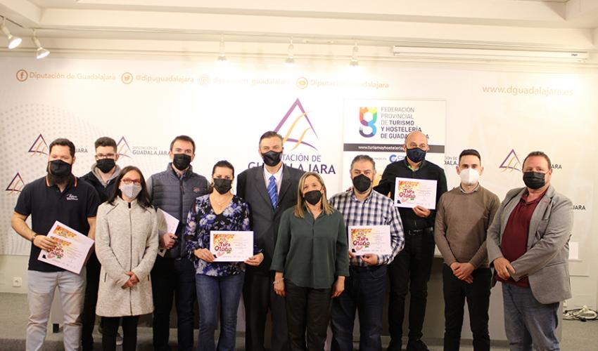 La Federaci�n provincial de Turismo y Hosteler�a de Guadalajara entrega los premios de la Ruta de la Tapa de oto�o de 2021