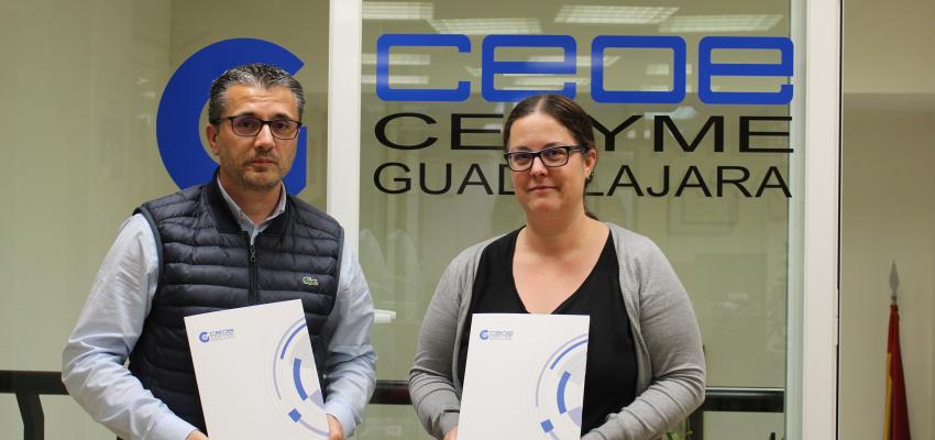CEOE-CEPYME Guadalajara y el Colegio de Aparejadores de Guadalajara firman un convenio de colaboraci�n