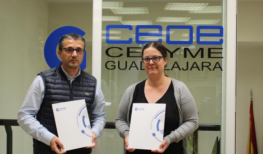 CEOE-CEPYME Guadalajara y el Colegio de Aparejadores de Guadalajara firman un convenio de colaboraci�n
