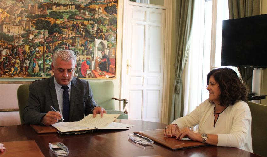 La Diputaci�n destina 140.000 € a acciones de impulso econ�mico con CEOE-CEPYME Guadalajara 