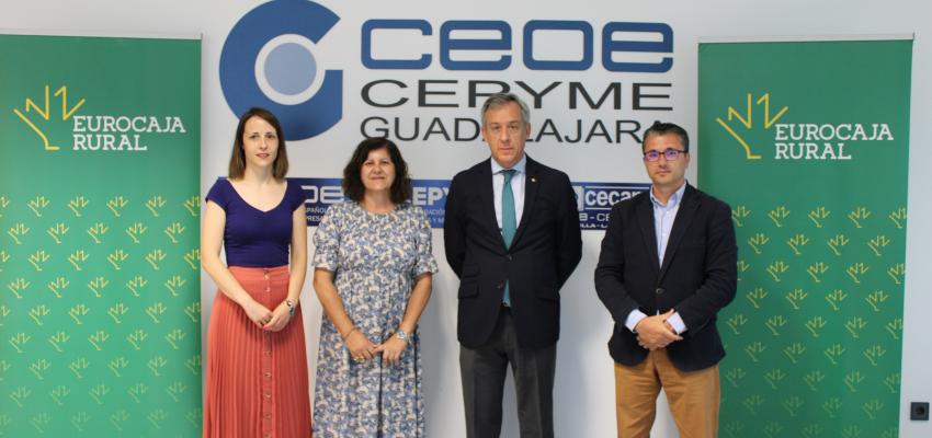 Eurocaja Rural y CEOE-CEPYME Guadalajara, unidos de nuevo en favor del impulso econ�mico de la provincia de Guadalajara 