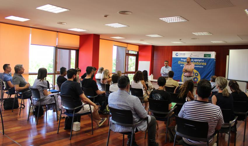 Comienza la quinta edici�n del programa de apoyo a emprendedores de la provincia de Guadalajara de CEOE-CEPYME Guadalajara