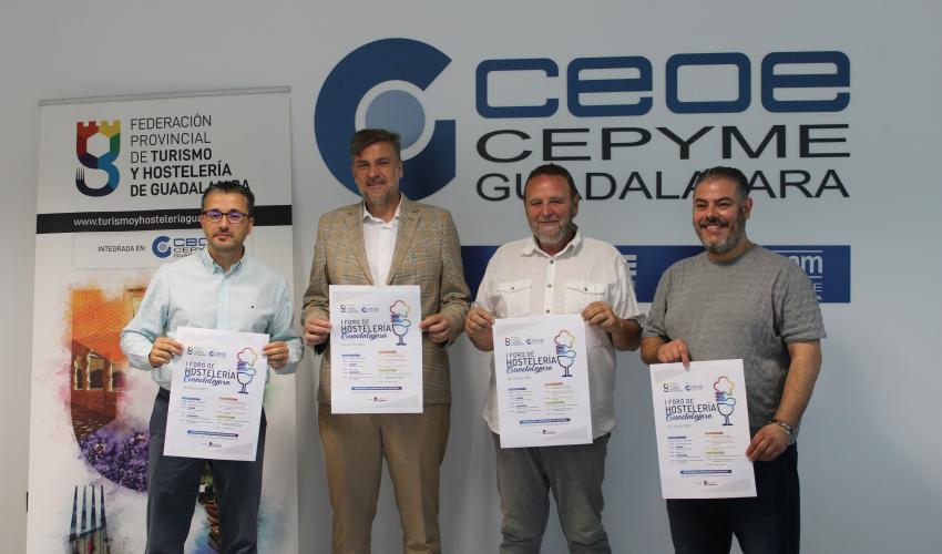 La Federaci�n provincial de Turismo y Hosteler�a de Guadalajara presenta el I foro de hosteler�a de la provincia