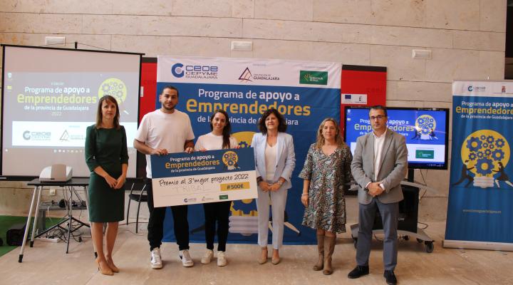 Quantive Date, gana la quinta edici�n del programa de apoyo a emprendedores de la provincia de  CEOE-CEPYME Guadalajara y la Diputaci�n provincial