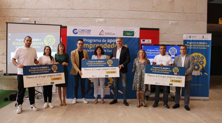 Quantive Date, gana la quinta edici�n del programa de apoyo a emprendedores de la provincia de  CEOE-CEPYME Guadalajara y la Diputaci�n provincial