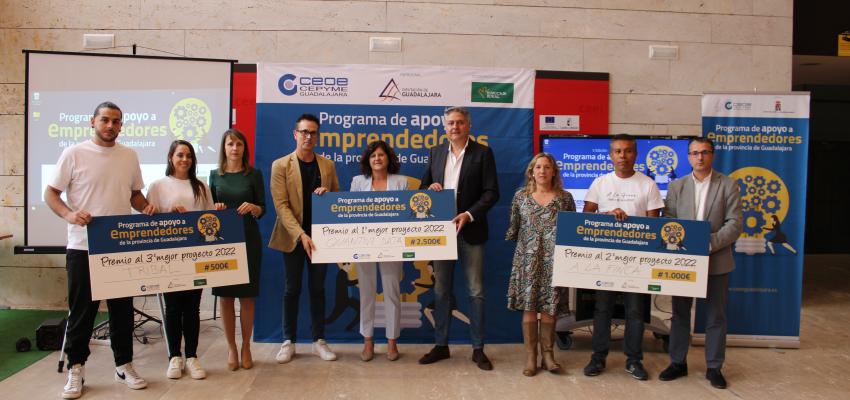Quantive Date, gana la quinta edici�n del programa de apoyo a emprendedores de la provincia de  CEOE-CEPYME Guadalajara y la Diputaci�n provincial