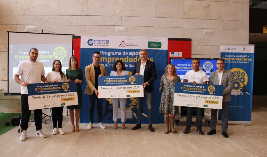 Quantive Date, gana la quinta edici�n del programa de apoyo a emprendedores de la provincia de  CEOE-CEPYME Guadalajara y la Diputaci�n provincial