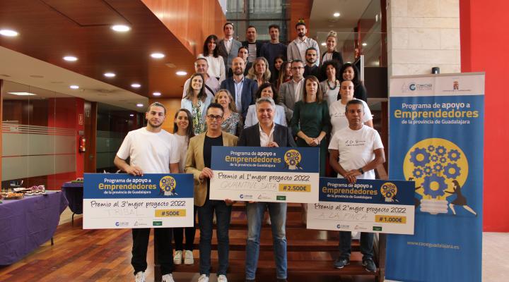 Quantive Date, gana la quinta edici�n del programa de apoyo a emprendedores de la provincia de  CEOE-CEPYME Guadalajara y la Diputaci�n provincial