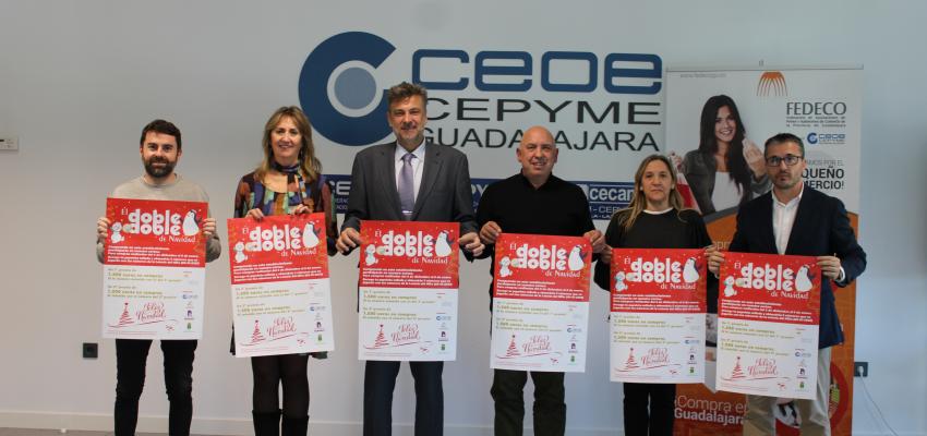 M�s de 200 establecimientos de toda la provincia participan en una nueva edici�n del Doble, doble de Navidad de FEDECO
