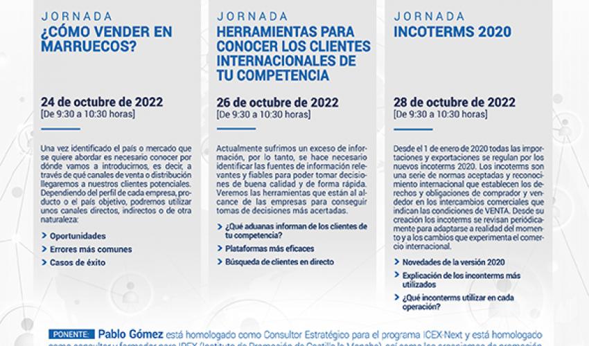 CEOE-CEPYME Guadalajara pone en marcha un nuevo ciclo de jornadas de comercio exterior