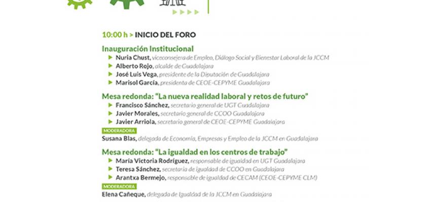 Impulsa Guadalajara organiza el I foro de relaciones laborales de la provincia de Guadalajara el pr�ximo 15 de diciembre