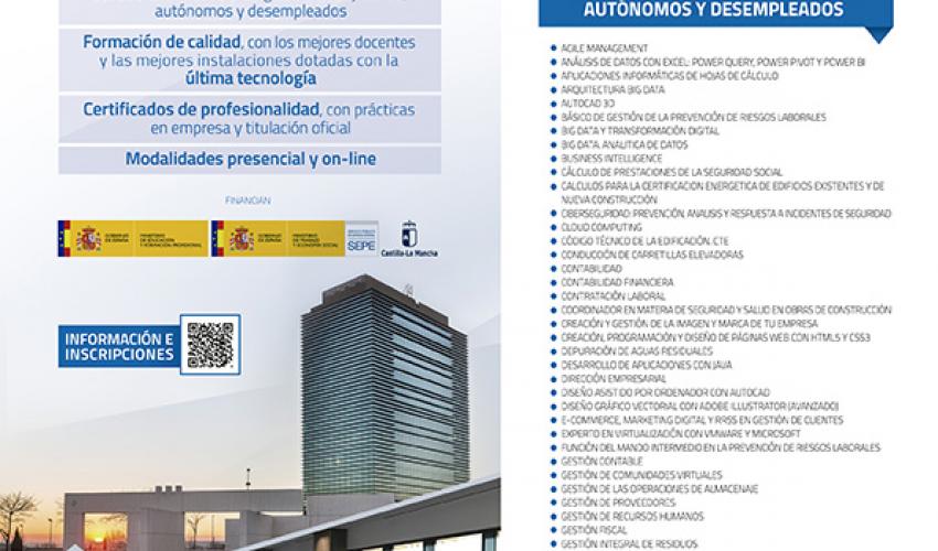 El departamento de Formaci�n de CEOE-CEPYME Guadalajara imparte 65 cursos durante 2022