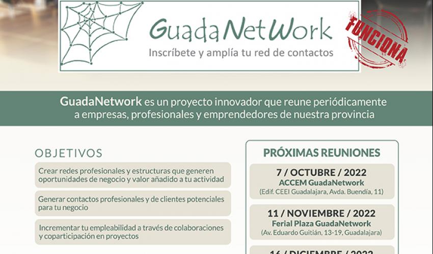 GuadaNetWork programa tres nuevos encuentros para el �ltimo trimestre de 2022, con el objetivo de seguir acercando empresas