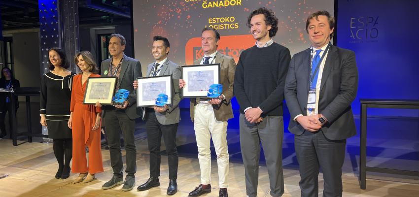 Logistics Spain, patrocinador del  premio CEL Start Up, galardona a ESTOKO
