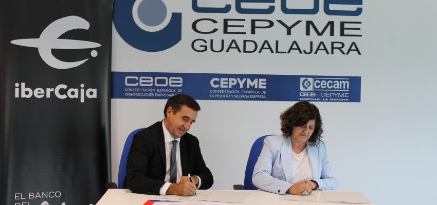 CEOE-CEPYME Guadalajara e Ibercaja impulsan el crecimiento y la competitividad de las empresas y aut�nomos de la provincia 