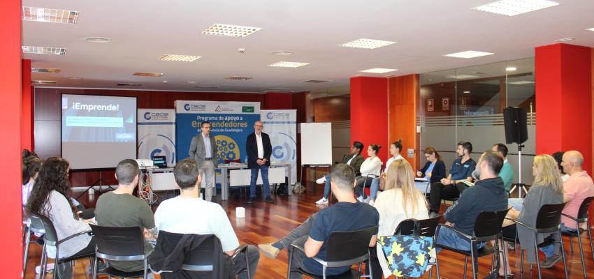 El Programa de Apoyo a Emprendedores de la provincia de Guadalajara de CEOE celebra su segunda taller colectivo