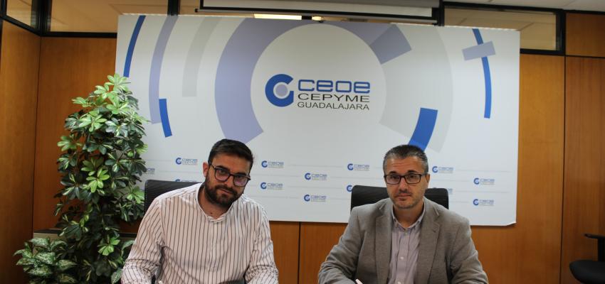 CEOE-CEPYME Guadalajara y Tuvatio firman un convenio de colaboraci�n