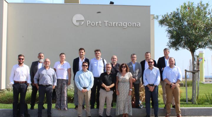 Una delegaci�n de empresarios de CEOE-CEPYME Guadalajara visitan las instalaciones del Port Tarragona