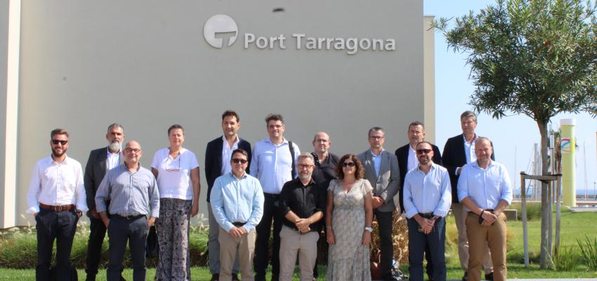 Una delegaci�n de empresarios de CEOE-CEPYME Guadalajara visitan las instalaciones del Port Tarragona