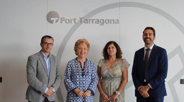 Una delegaci�n de empresarios de CEOE-CEPYME Guadalajara visitan las instalaciones del Port Tarragona