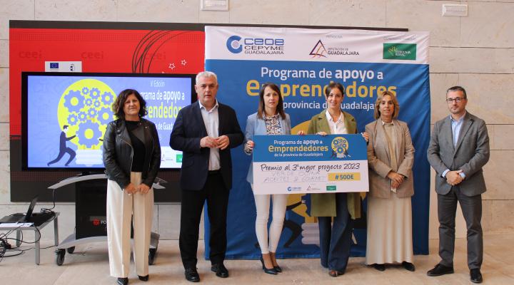 Mariem, gana la sexta edici�n del Programa de Apoyo a Emprendedores de la provincia de  CEOE-CEPYME Guadalajara y la diputaci�n Provincial