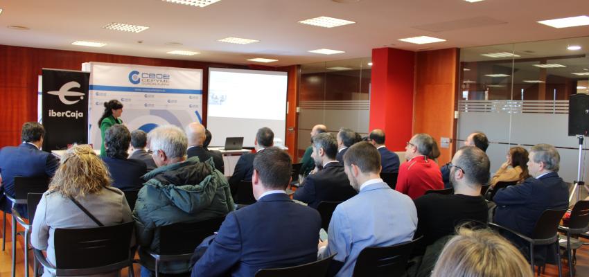 CEOE-CEPYME Guadalajara e Ibercaja informan a los empresarios sobre los planes de pensiones de empleo