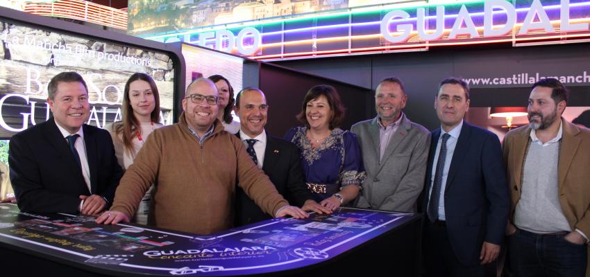 La Federaci�n provincial de Turismo y Hosteler�a de Guadalajara participa en la inauguraci�n de FITUR 2023