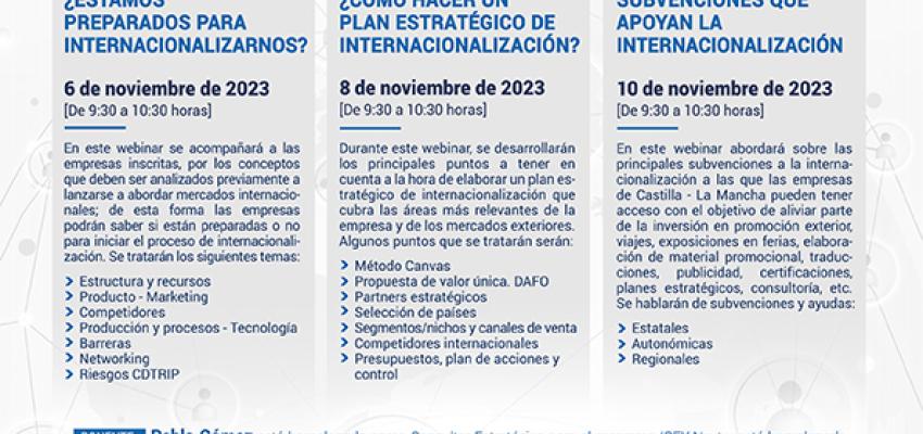 CEOE-CEPYME Guadalajara organiza un nuevo ciclo de jornadas de comercio exterior en el mes de noviembre