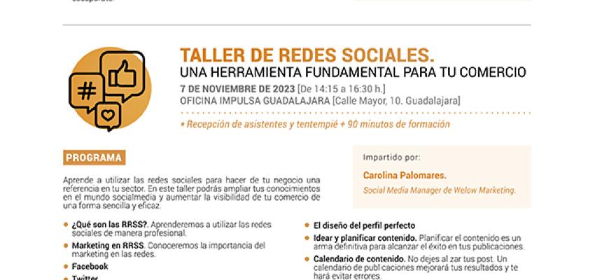FEDECO organiza un ciclo de talleres formativos gratuitos dirigidos al peque�o comercio