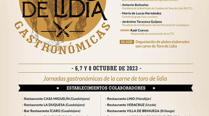 La Federaci�n provincial de Turismo y Hosteler�a de Guadalajara presenta las I jornadas gastron�micas de la carne de Toro de Lidia