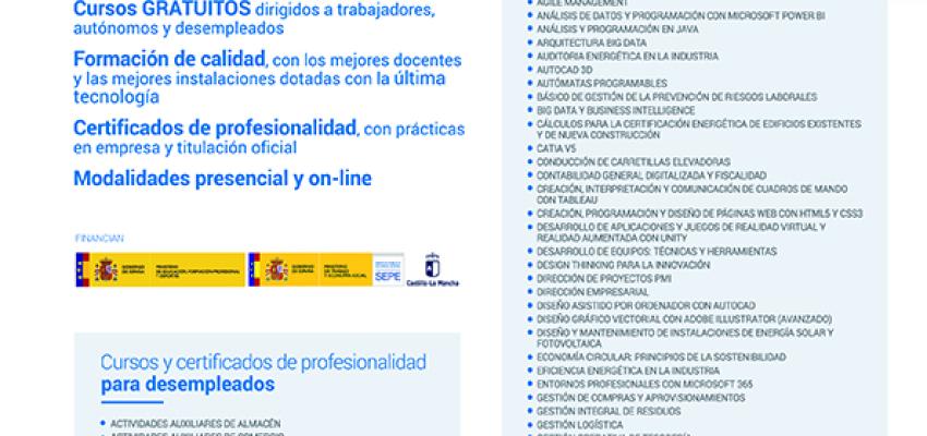 70 nuevos cursos conforman la programaci�n gratuita de CEOE-CEPYME Guadalajara para 2024