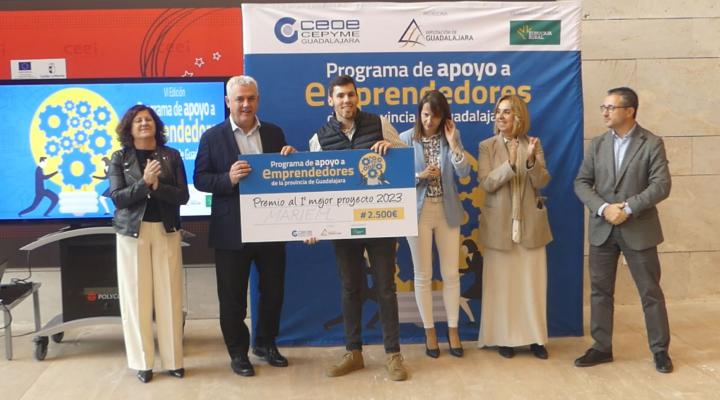 Mariem, gana la sexta edici�n del Programa de Apoyo a Emprendedores de la provincia de  CEOE-CEPYME Guadalajara y la diputaci�n Provincial