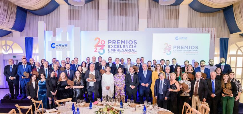 CEOE-CEPYME Guadalajara entrega sus Premios Excelencia Empresarial 2023 reivindicando la figura del empresario y la unidad de Espa�a