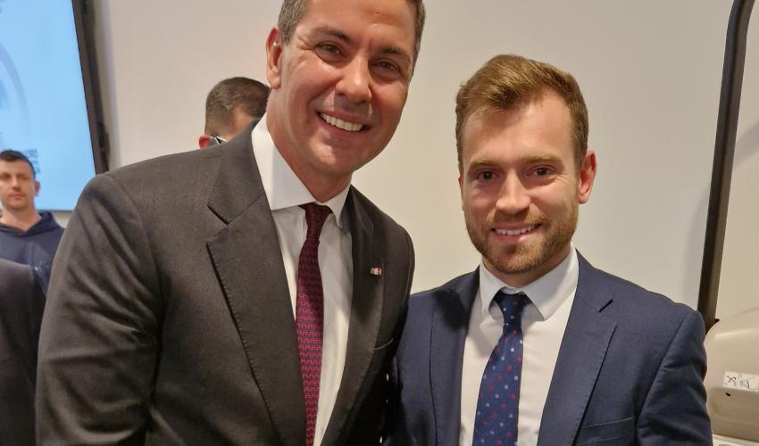 Impulsa Guadalajara presente en un encuentro empresarial con el presidente de la Rep�blica del Paraguay, Santiago Pe�a