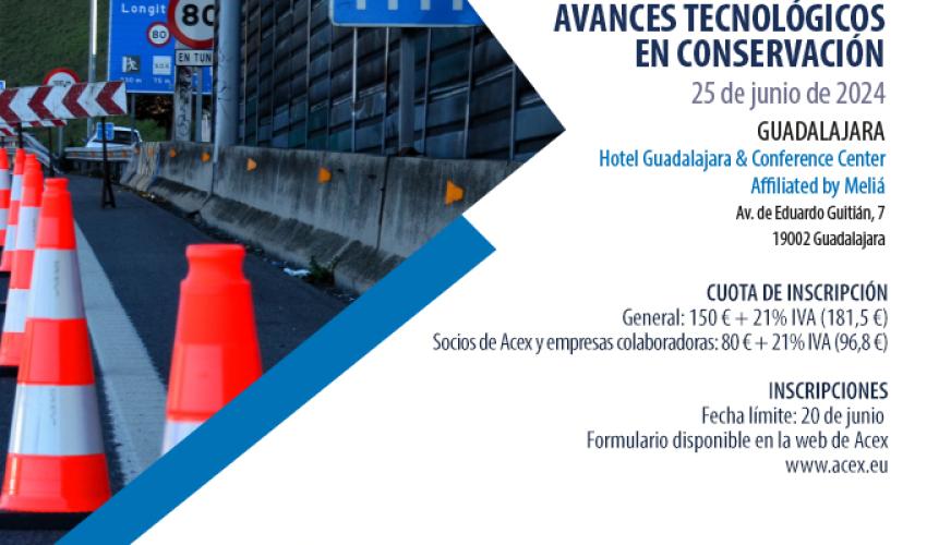 ACEX celebra en Guadalajara de la mano de Impulsa Guadalajara su jornada t�cnica Avances tecnol�gicos en conservaci�n