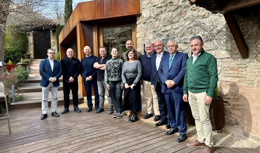 El Comit� de Direcci�n de CEOE-CEPYME Guadalajara mantiene su primera reuni�n del a�o en Alcuneza, pedan�a de Sig�enza