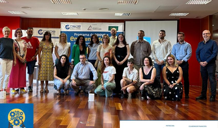 Comienza la s�ptima edici�n del programa de apoyo a emprendedores de la provincia de Guadalajara de CEOE-CEPYME Guadalajara