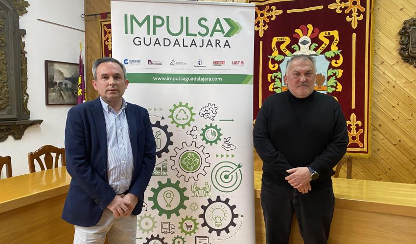 Horche destaca sus m�s de  1,6 millones de metros cuadrados disponibles en sus 7 sectores industriales en una reuni�n de trabajo mantenida con Impulsa Guadalajara