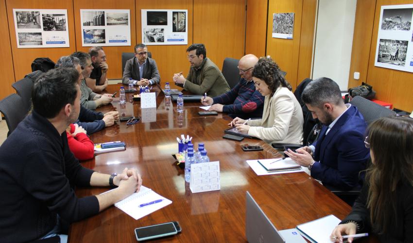 CEOE-CEPYME Guadalajara se re�ne con el Ayuntamiento para conocer las principales l�neas de actuaci�n de la Zona de Bajas Emisiones